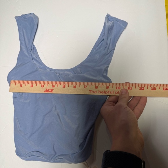 Aerie Smoothez Cami Blue Size XS NWT Super Soft Shapewear Lightweight - Picture 6 of 7